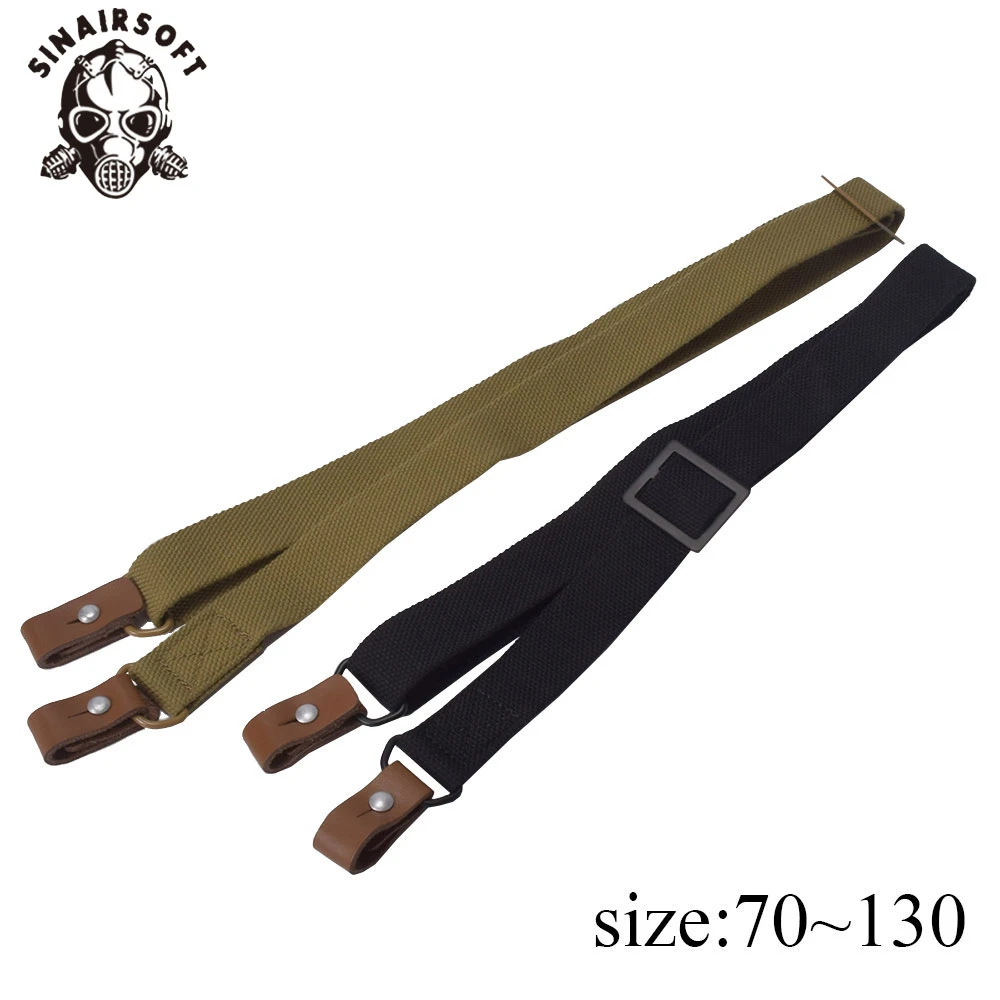 

Tactical AK Gun Adjustable Airsoft Rifle Sling Heavy Duty Carrying Strap Shoulder System Nylon Military Belt Hunting Accessories
