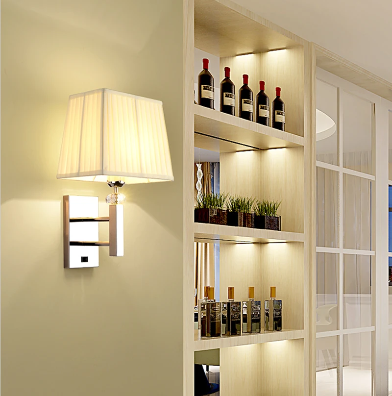 Zerouno hotel guestroom lâmpada de parede minimalismo