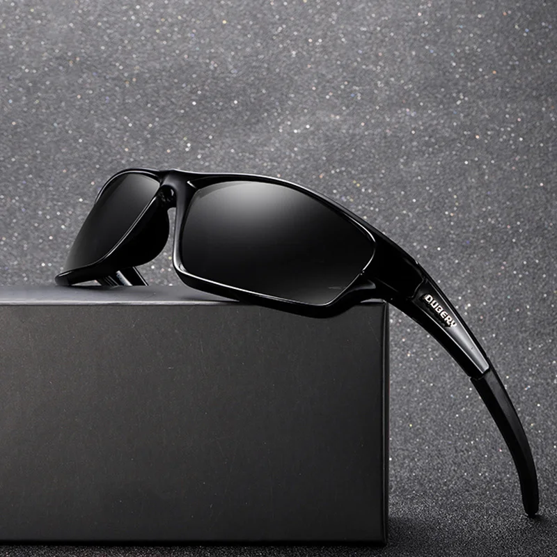 

Sports Polarized Sunglasses Men Women Vintage Sport Square Driving Fishing Sun Glasses Male Night Goggles UV400 Oculos De Sol