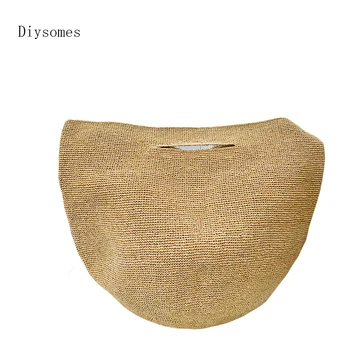 

Diysomes Love Grass Summer tide portable straw bag Korean version of the wild handbag woven handbag wholesale