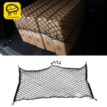 

CarManGo for 2018 BMW X3 G01 X4 G02 Car Styling Trunk Rear Seat String Net Mesh Storage Bag Pocket Cage Automobile Organizer