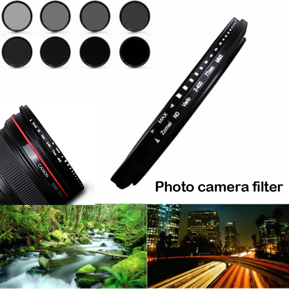  ī޶   ND2-400,   ߸ е , 37mm, 43mm, 46mm, 49mm, 52mm, 55mm, 58mm, 62mm, 67mm, 72mm, 77/82mm