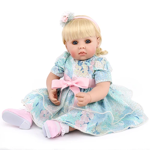 as picture NPKDOLL 20 дюймов 50 см полное тело Мягкие силиконовые Reborn Младенцы Куклы Новорожденные реалистичные куклы новорожденных - Цвет: as picture
