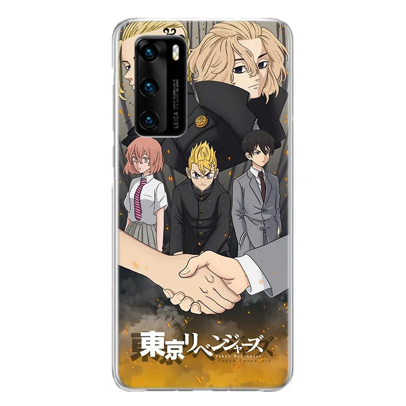 Tokyo Avengers Anime Case For Huawei Honor 50 50 Pro X20 SE 10 9 lite 8X 8S P Smart Z 2021 2020 2019 2018 Plus + TPU Cover Coque