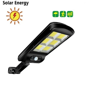 

Led Solar Light power garden Lamp solar lighting 120 led warm white pole PIR Motion Sensor Waterproof for Outdoor,street,wall,ya