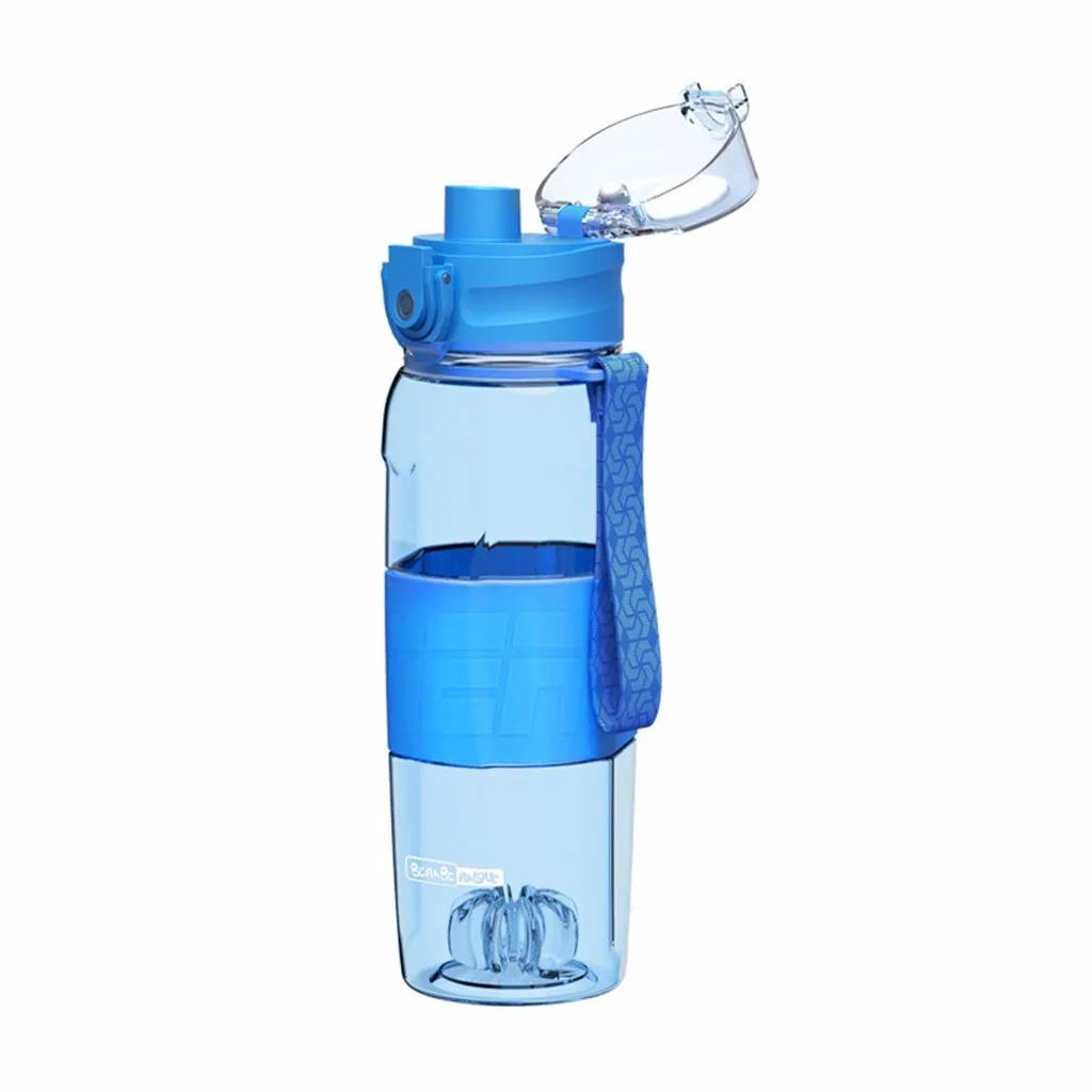 kitchen accessories GERGY Sport Water Bottle Anti-Slip for Fitness Outdoor Travel Leakproof 500ml kitchen gadgets dropshipping
