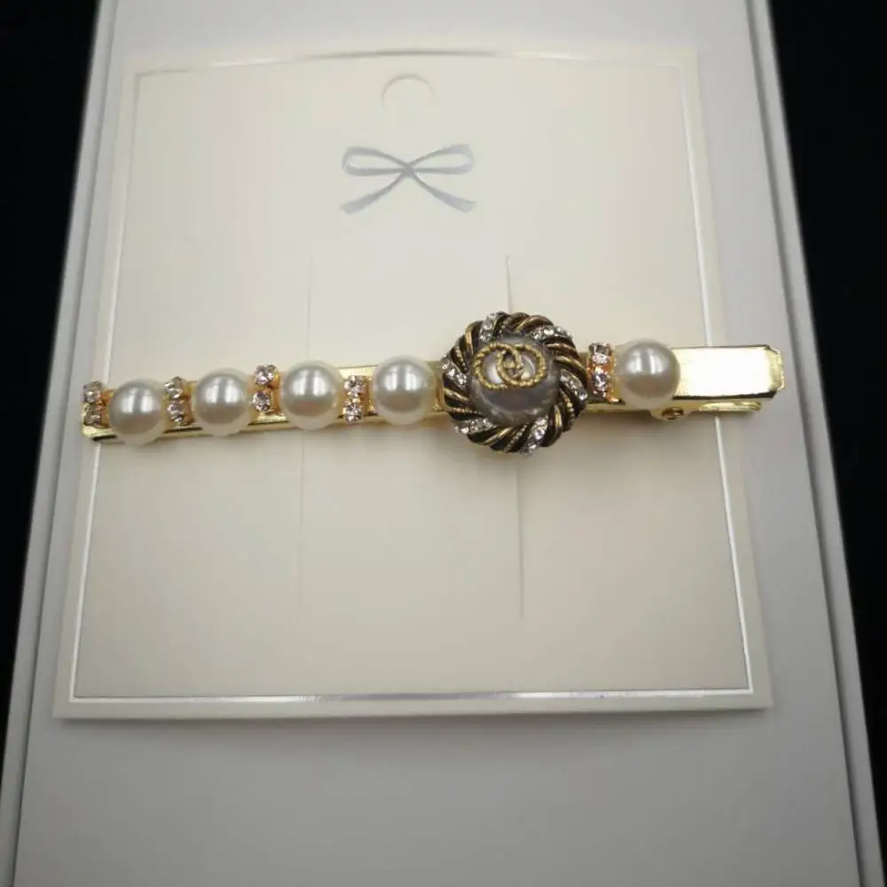 

New fashion pearl side hairpin for women's