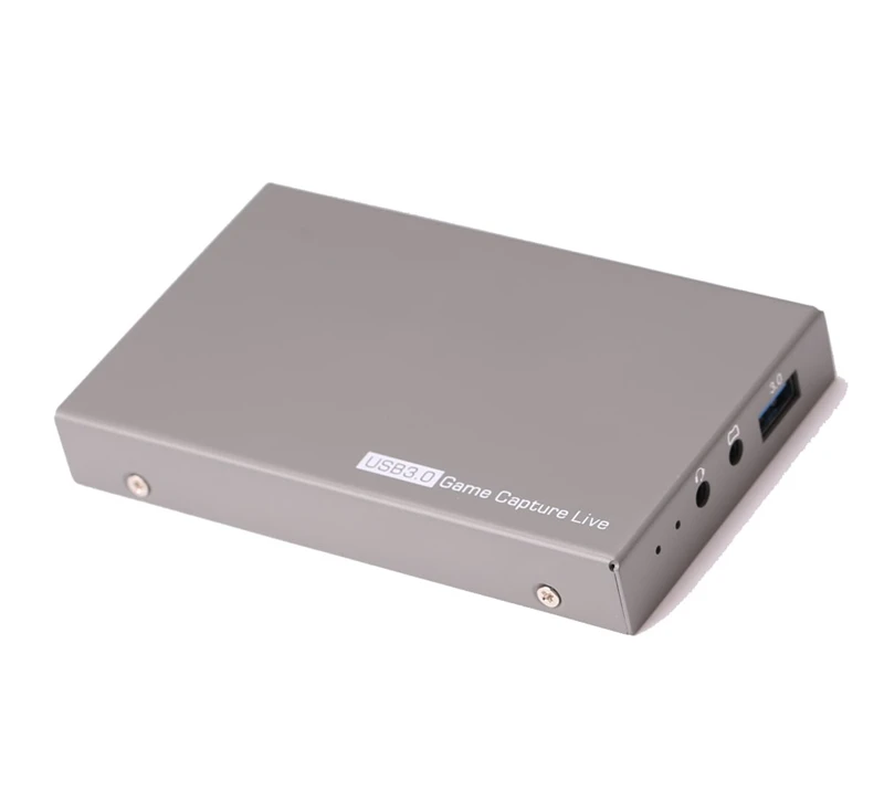 USB3.0 4K 60Hz Карта видеозахвата HDMI к USB 3,0 ключ игровой потоковой прямой поток вещания с микрофоном 3,5 мм геймпад аудио вход