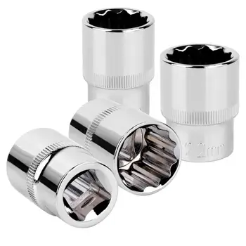 

Hexagonal Shank Sockets Anti-rust Plating Universal Wrench Multi-functional Socket Spanner Automobile Repair Hand Tool