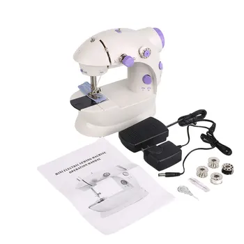 

Multifunction Portable Handheld Electric Mini Sewing Machine Home With Led