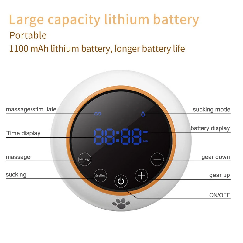 New upgrade Cmbear Double/single Electric Breast Pump Powerful Suction Silent Breast Feeding infantil USB breast pumps with LED electric breast pump