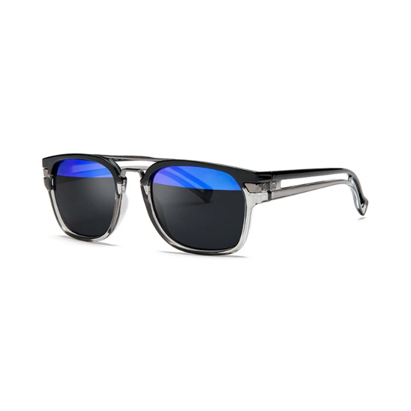 Фирменный дизайн, модные солнцезащитные очки, двойные цветные линзы, винтажные мужские солнцезащитные очки для вождения, ретро UV400 оттенки, очки Oculos de sol