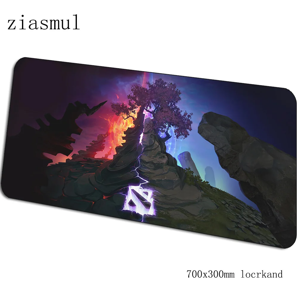 Dota 2 коврик для мышки с аниме крутой компьютерный коврик 700x300x3 мм Игровой Коврик Большой HD шаблон клавиатура со встроенной мышью игры ПК геймер стол - Цвет: pattern 2