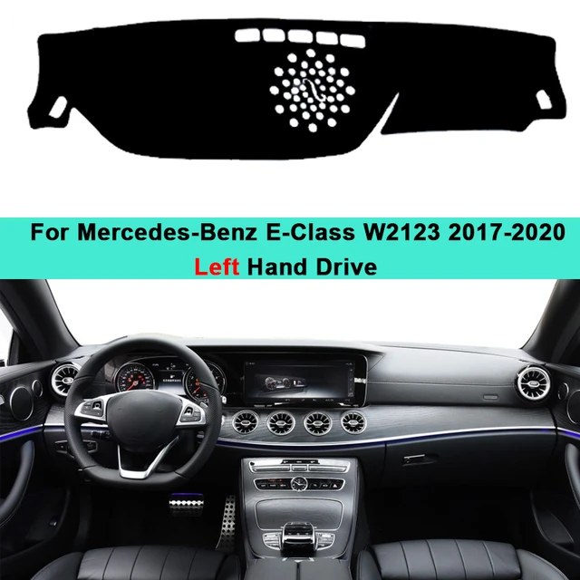 Acheter Pour Benz classe E E320 500 220 W211 tapis de tableau de bord de  style voiture couverture de tableau de bord tapis de protection tapis de  tableau de bord