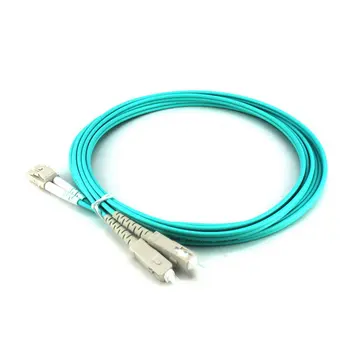 

LC-SC Multimode Dual Core Jumper 3m Optic Cable Jumper Optical Patch Cord Fiber Jumper Durable Cable Dada Transfer Cable ACEHE