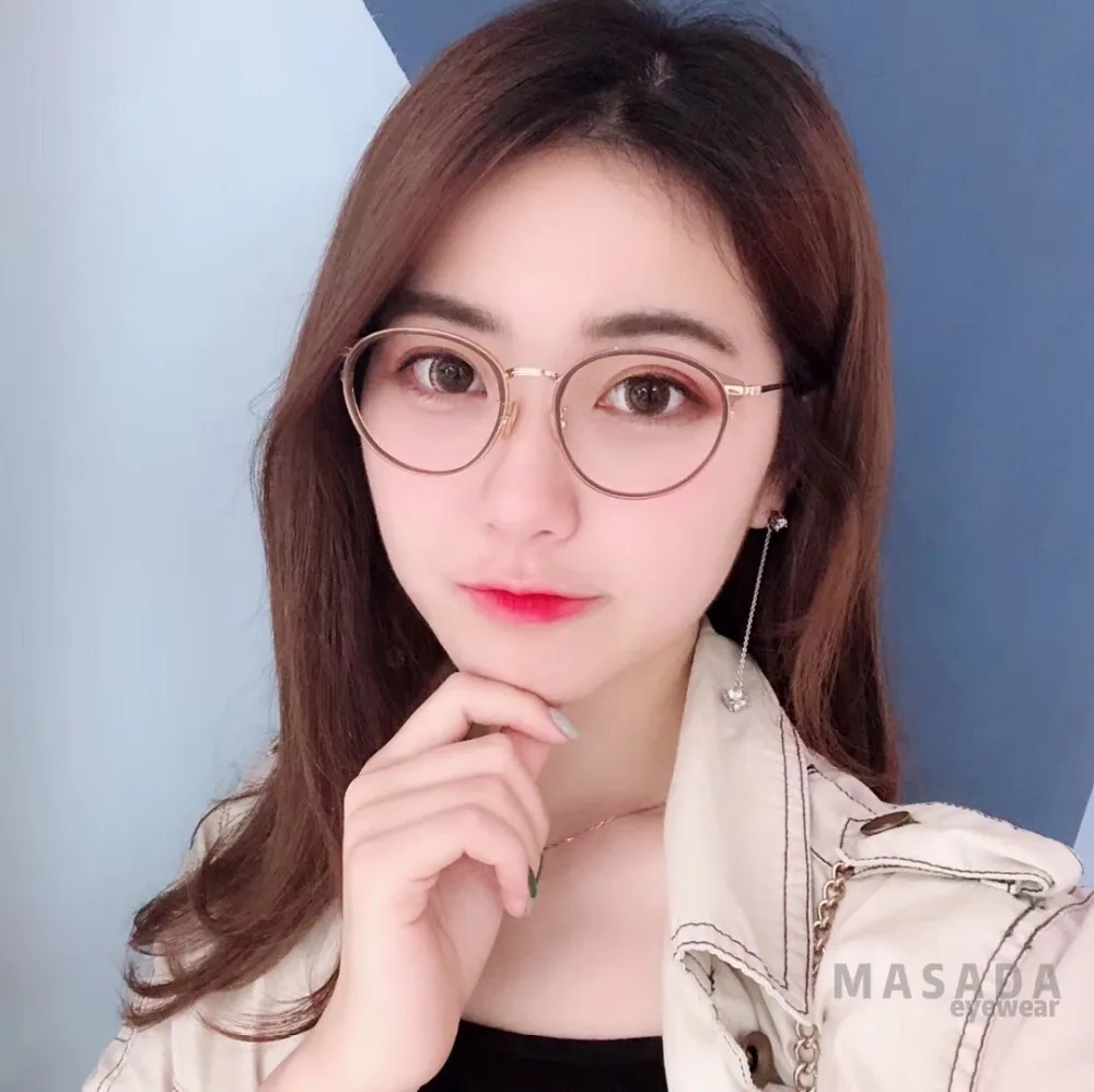 Vintage Optical Glasses Frame Glasses Frame Men And Women Round Glasses Classic Full Optical Prescription Glasses Frame