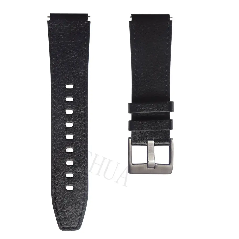 Genuine Leather Quick Release Watchband - 22mm Premium Strap