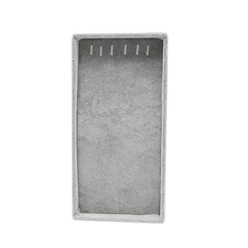 

Velvet Jewelry Necklaces Pendants Chain Display Organizer Box Tray Holder Case X7JB
