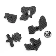 Origional Design GIRL'S Brooch Europe And America Fashion GIRL'S Series Alloy Oil Drop Brooch