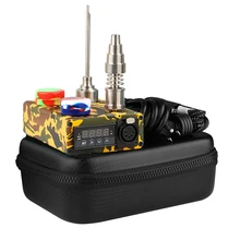 Кварцевые гвозди с титановым гвоздем E dab Enail комплект 14 мм 18 мм Мужской карбюратор крышка 20 мм нагреватель катушка Dabber PID контроль температуры камуфляж