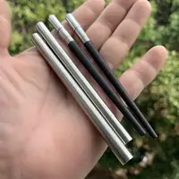 1 Pair Foldable Chopsticks Stainless Steel Chopsticks Outdoor Tableware with Storage Bag Travel Portable Cutlery 1