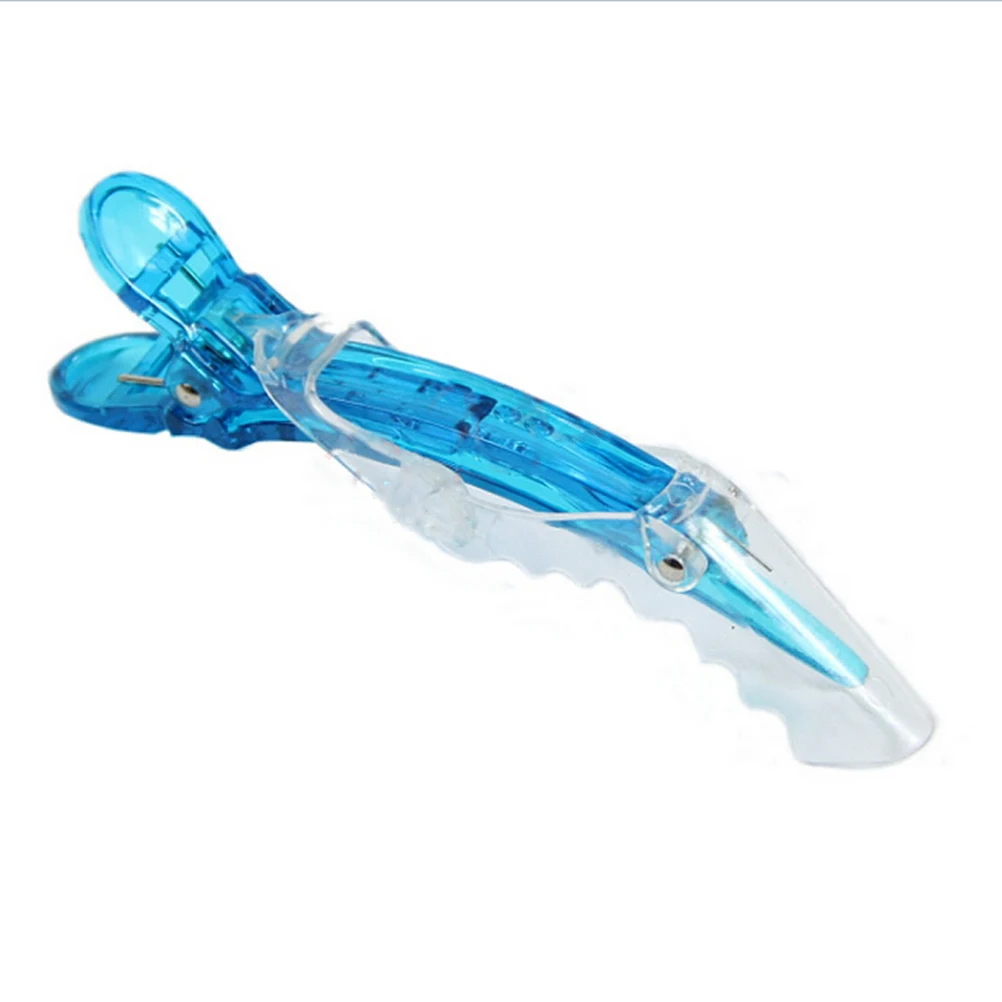 New Hot Plastic Transparent Alligator Hair Clamp Clip Hairdressing Salon Hair Styling Tools 1 New Hot Plastic Transparent Alligator Hair Clamp Clip Hairdressing Salon Hair Styling Tools 3