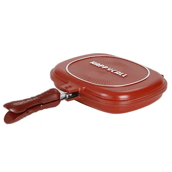 

32CM/28CM Double Side Grill Frying Pan Non-Stick Barbecue Cooking Tool Home DIY Grill Pan Pancake Pan Rectangular Pancake Maker