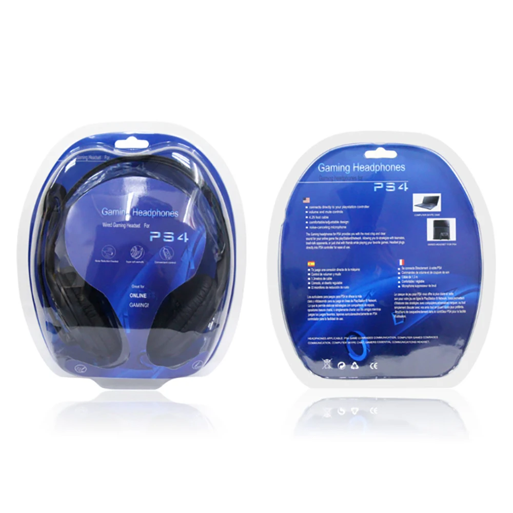 Wired Gaming Headsets Surround Stereo Headband Headphone with Mic For Sony Playstation PS3 PS4 Laptop PC Smartphones
