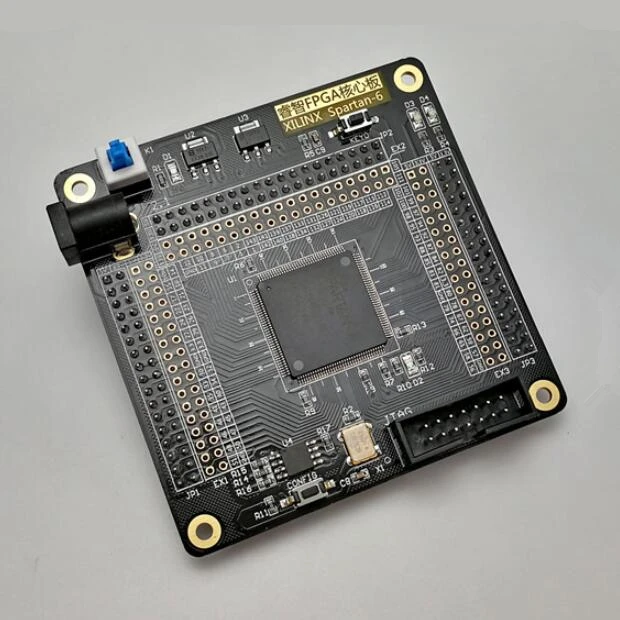 Макетная плата FPGA/основная XILINX/серия SPARTAN-6/Системная XC6SLX9 | Электроника