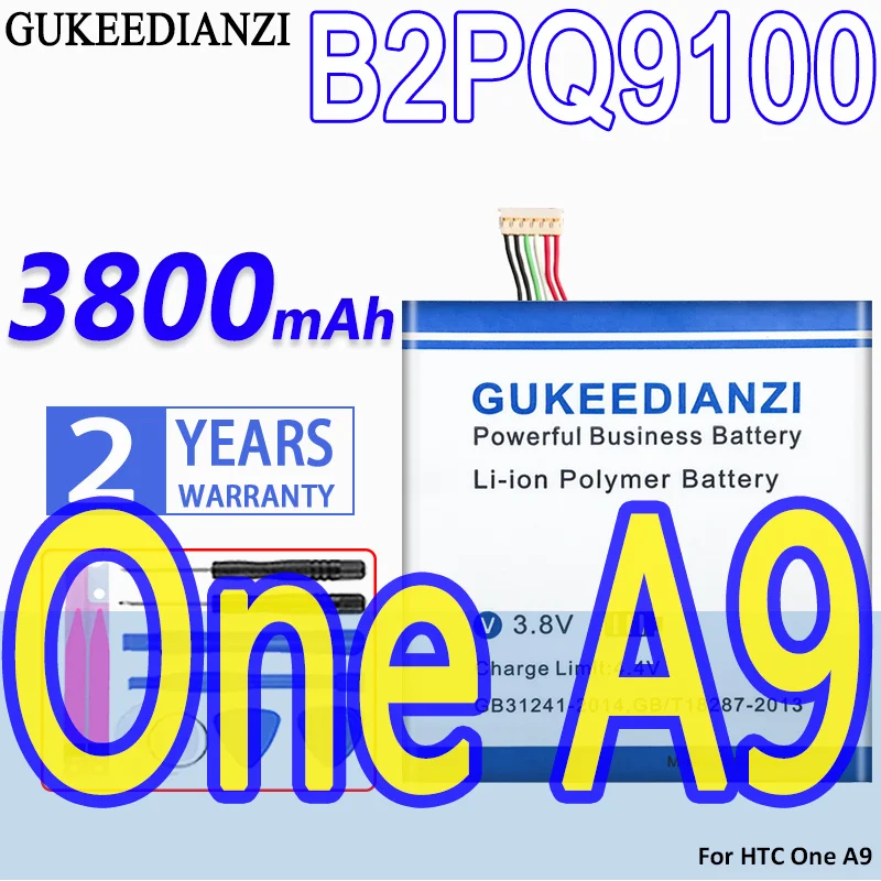 Сменный литий-ионный полимерный аккумулятор GUKEEDIANZI 3800 мА · ч B2PQ9100 мобильный