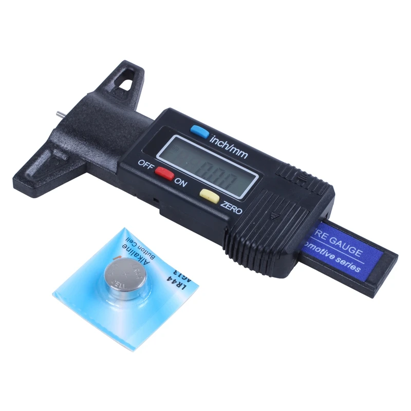 Digital depth gauge caliper tread depth gauge LCD Tyre tread gauge