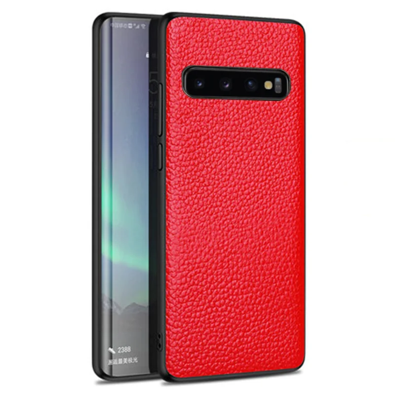 Для samsung a50 a30s Капа S7 S8 S9 S10e edge Note 8 9 10 plus galaxy A10 A20 A70 A5 A7 J5 J7 J6 A8 чехол для телефона - Цвет: Red
