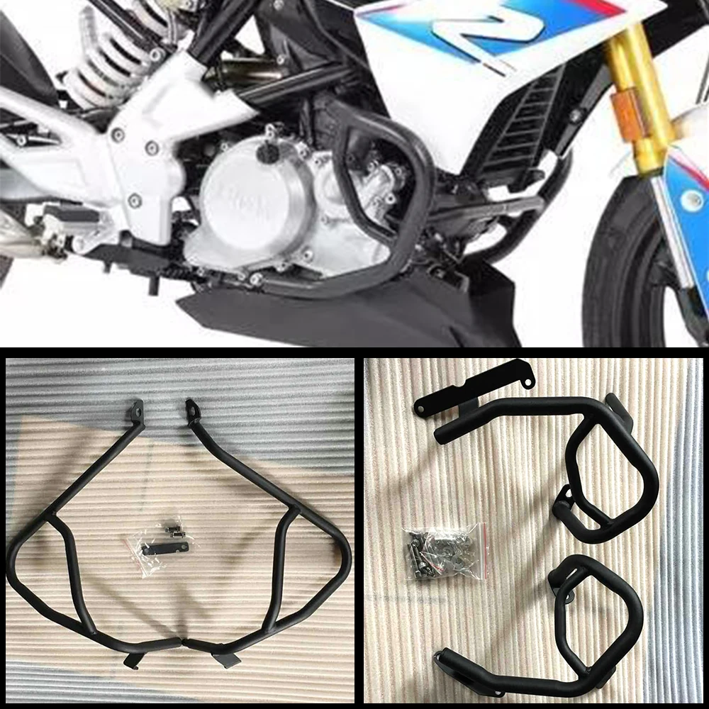 para-bmw-g310gs-modificado-310r-motocicleta-rodovia-para-choques-guarda-motor-barras-de-acidente-aco-inoxidavel-duble-gaiola-protetor