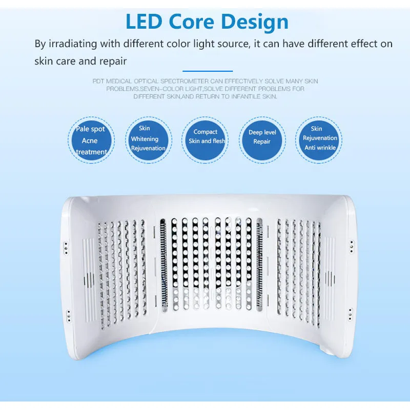  Newest LED PDT Light Skin Care Beauty Machine LED Facial Mask PDT Therapy For Skin Rejuvenation Acn - 4000447411271