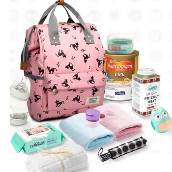 

Mummy Diaper Bag Women's New Multi-functional Large Capacity Backpack Mother And Baby Travel Backpack Light Fashion Mother Bag
