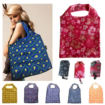 

Promotion Storage Bags Recycling Grocery Bags Reusable Foldable Shopping Bags 44LBS with Carrying Waterproof Foldable Organizer