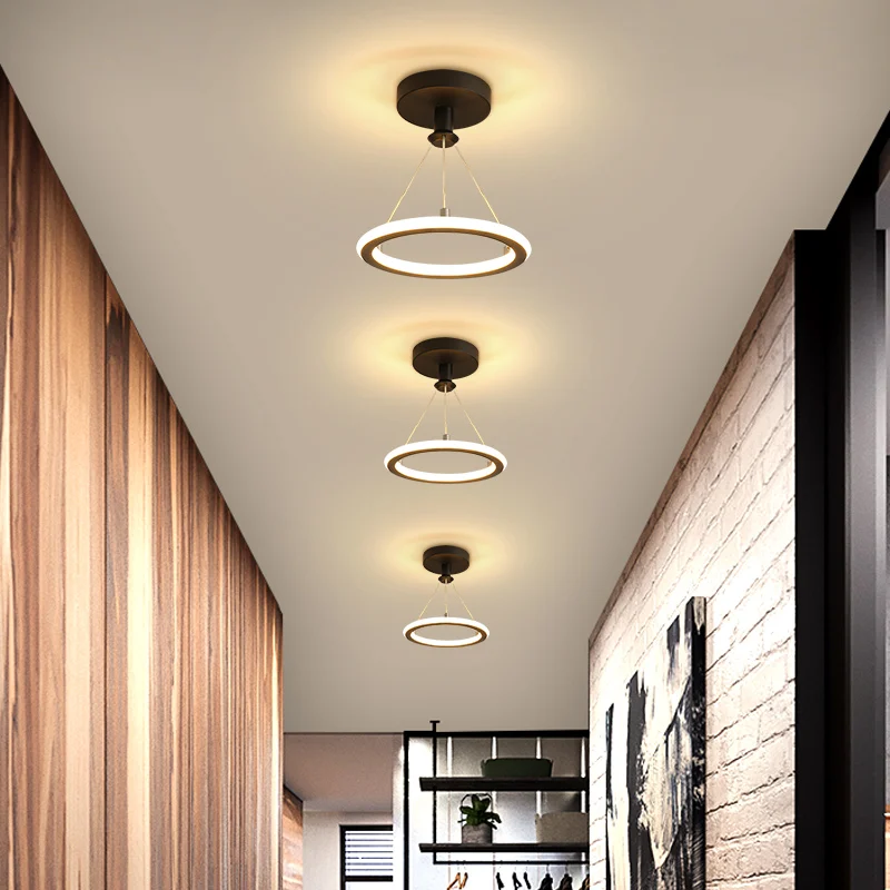 Nový design LED lustry pro boční loď ložnice chod žití pokoj schodiště vila bistro halové domácí dekorační osvětlení svítidla