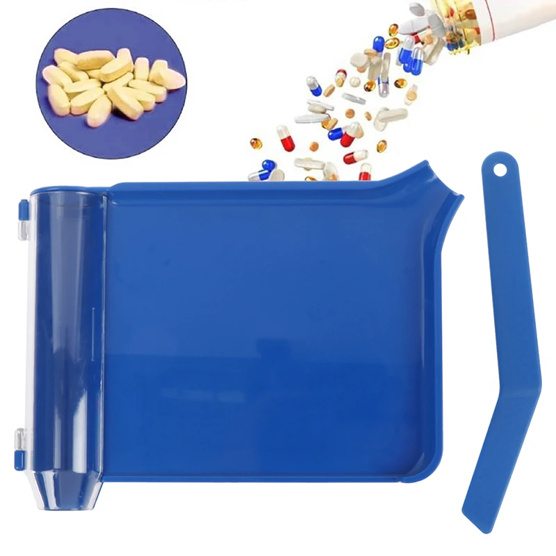 Plastic Pill Counting Tray Durable Practical Counting Tray Pill Cutter Dispenser For Pharmacists Pharmacy Technicians Doctor