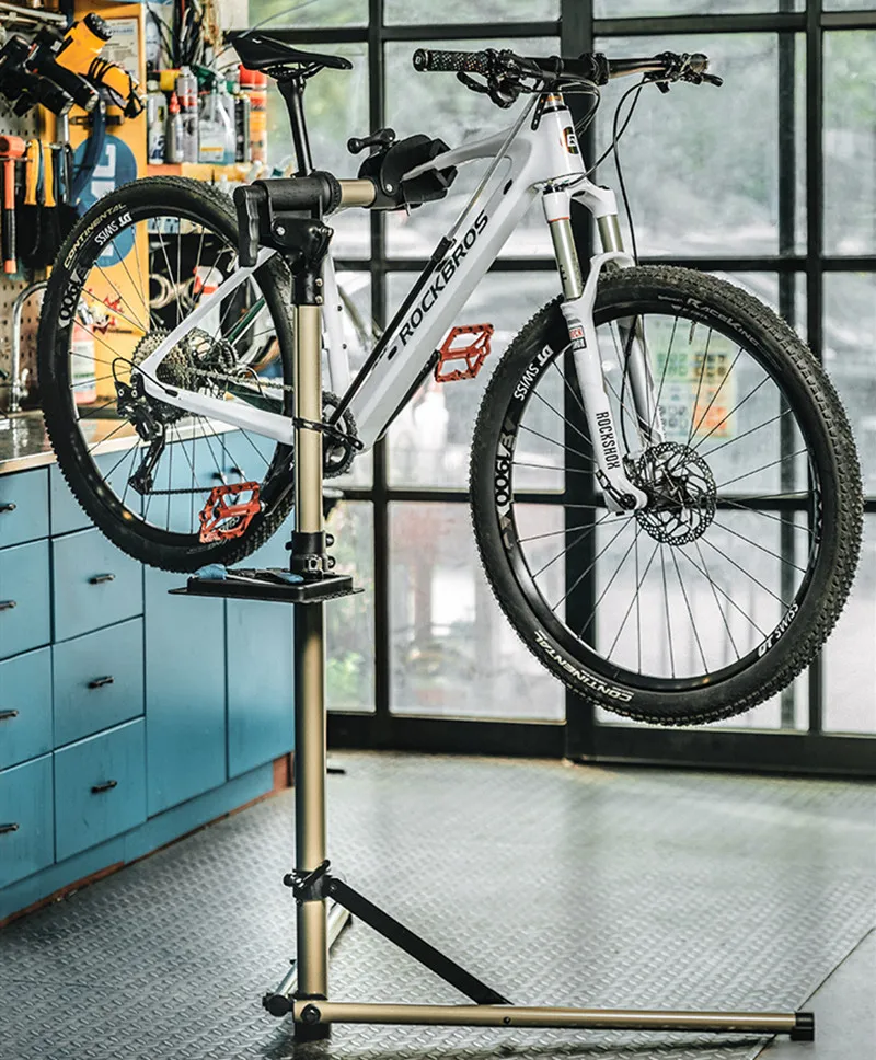 Rockbros Bicycle Repair Stand Aluminum Alloy Bike Work Stand Bike Rack