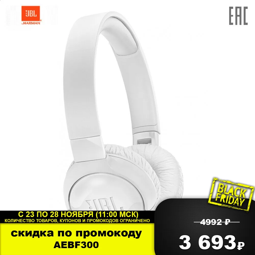 Earphones Headphones JBL JBLT600BTNCWHT Portable Audio headset Earphone Headphone Video with microphone wireless T600BT