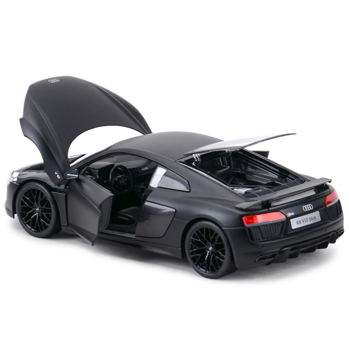 Maisto-audi r8 v10のスケール1:18,静的車両,収集可能な車の