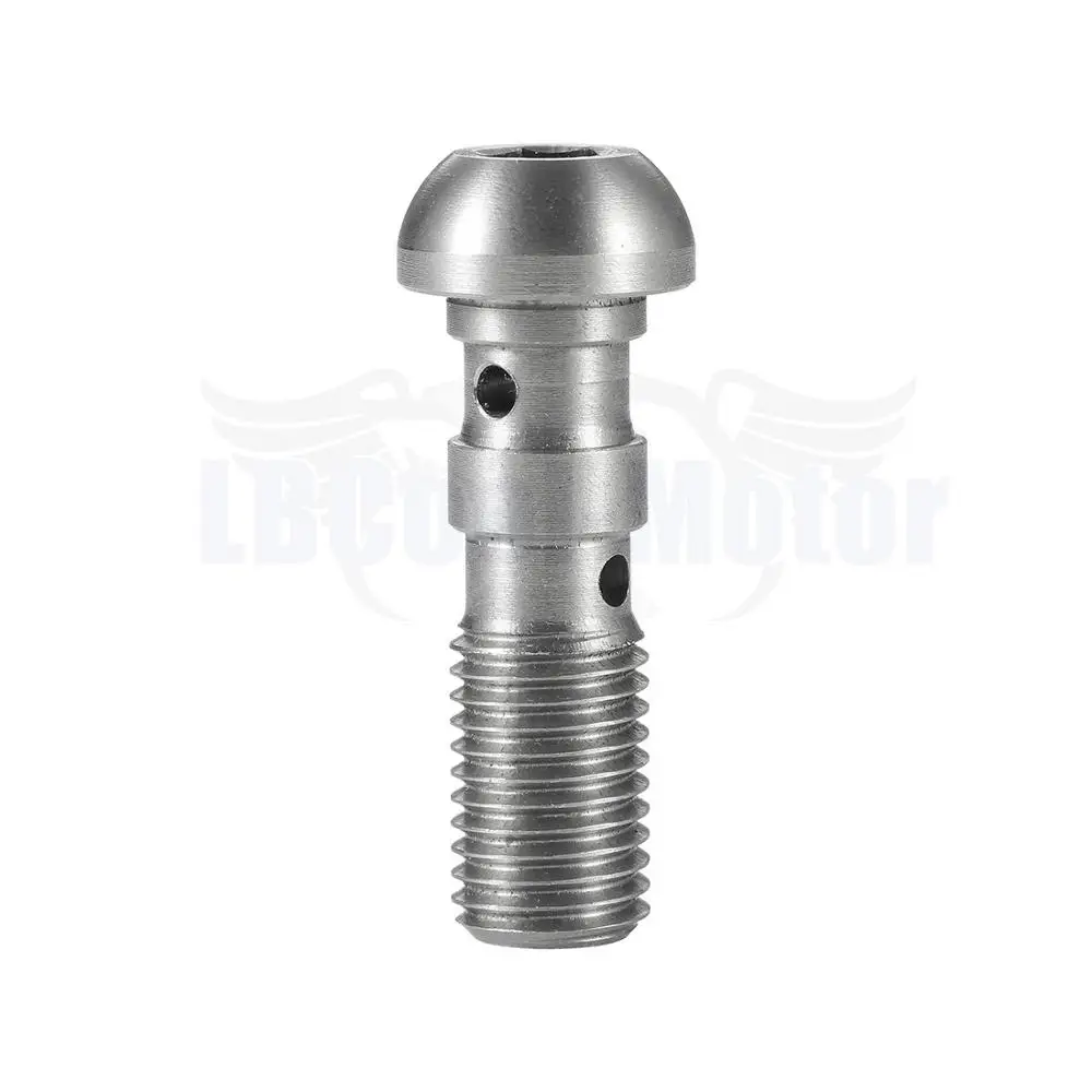 Винт для тормозной трубки M10x1.0 /M10x1.25 резьба с одним/двойным отверстием гайки из