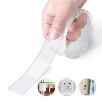 

Dktie non-slip non-marking nano tape home improvement alien tape transparent nano magic double-sided tape reusable home supplies