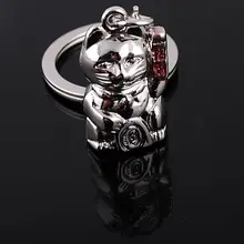 Милый Счастливый Кот кукла-брелок для ключей Мужские Женские yao chi quan lian подвеска мультяшная сумка Orna Мужские t маленькие подарки