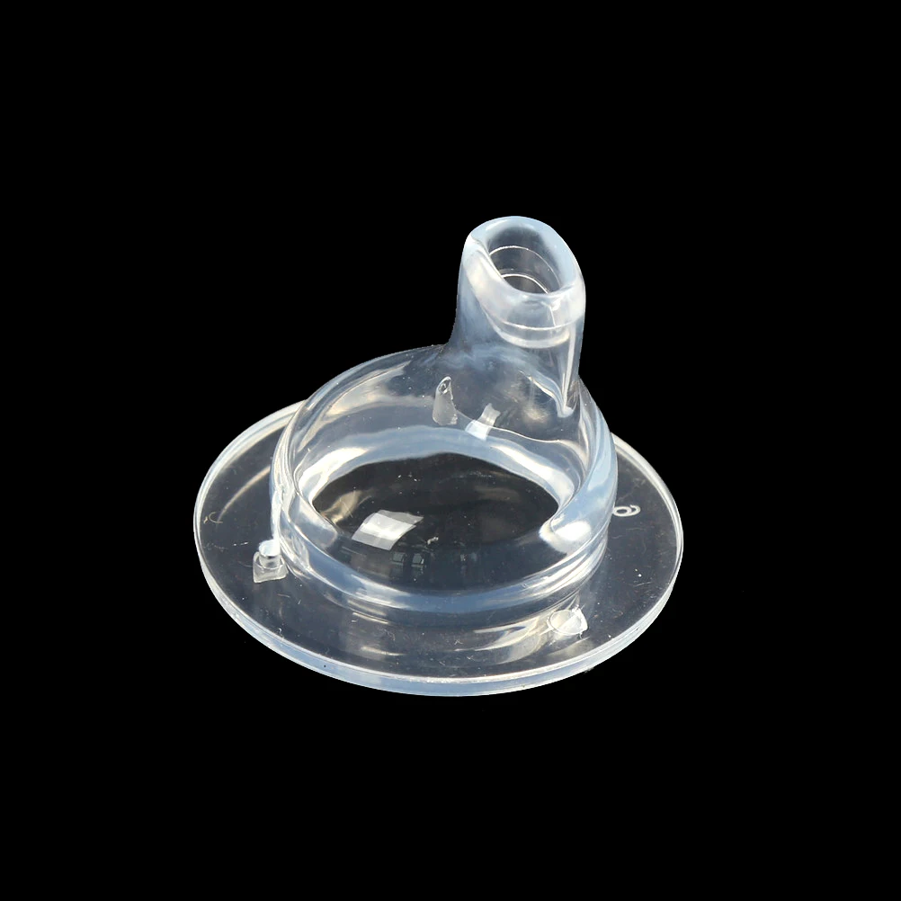 Silicone Pacifier 1PC Duckbill Nipple Baby Feeding Tools Silicone Duckbill Pacifier Wide Caliber Nipple Safety Safe Material