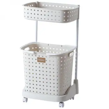 

JEJ Japan imported classification laundry basket hamper plastic toy storage basket clothes frame clothes basket basket