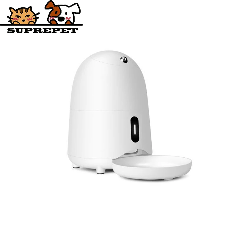 SUPREPET Wifi 2L автоматическая кормушка для домашних животных, фонтан для воды, домашняя миска для кошачьей еды, для лечения щенков, пульт дистанционного управления, аксессуары для домашних животных