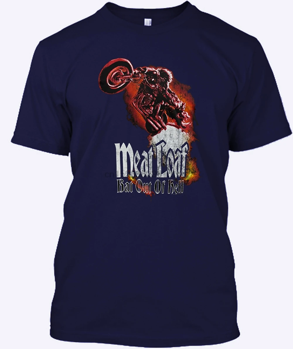 Newest 2019 T Shirt Fashion MenS Short Crew Neck Meat Loaf Mens Heaven CanT Wait T-Shirt Short-Sleeve Shirts JQNIGFMF |