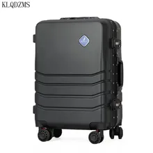 KLQDZMS, 20 дюймов, 24 дюйма, высокое качество, ABS+ PC, чемодан на колесиках, для мужчин, для переноски, чемодан на колесиках, Спиннер на колесиках, Женский чехол для путешествий