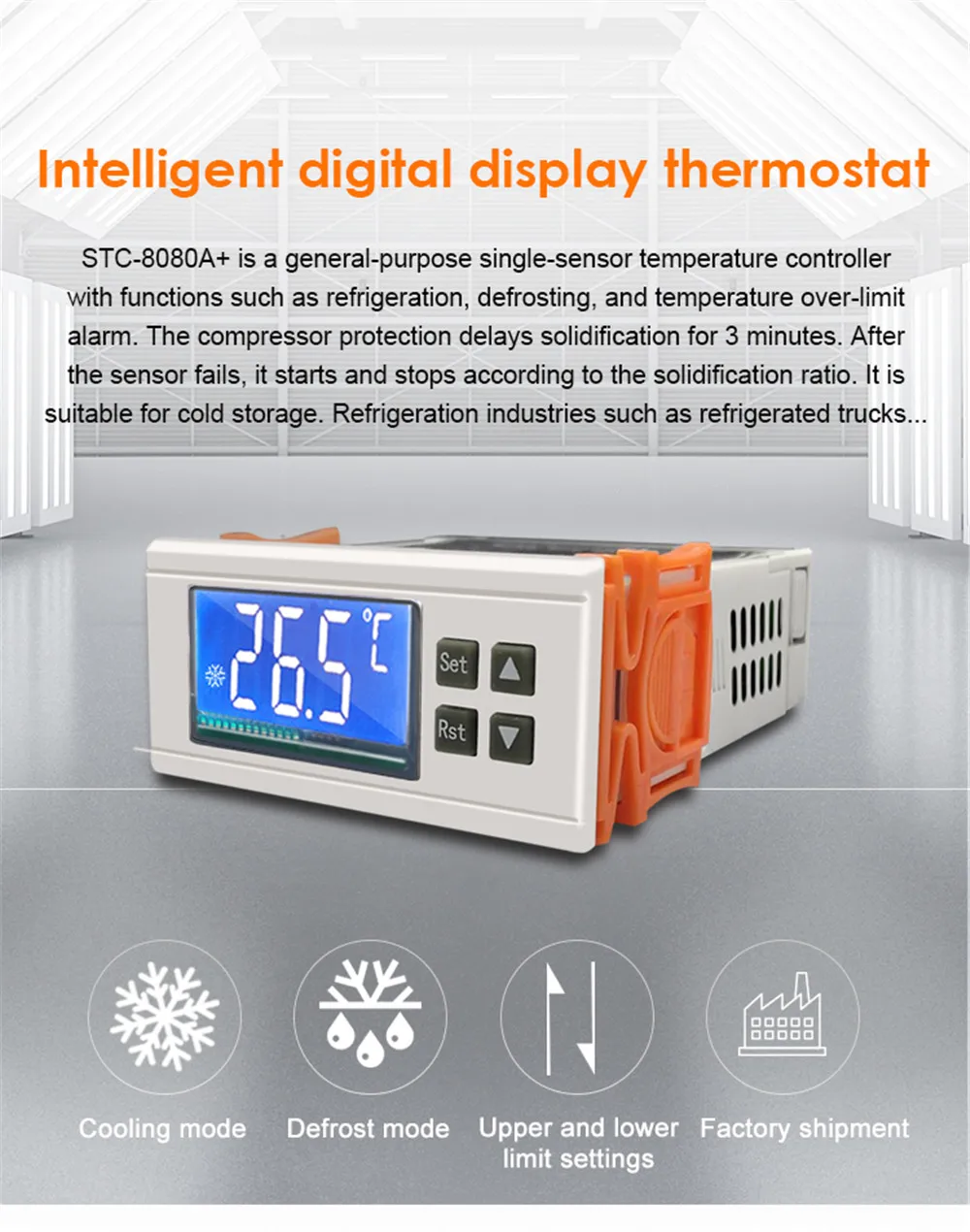 Controlador de temperatura digital por tempo automático,